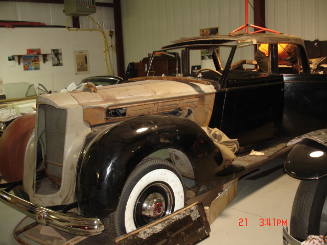 1938 Packard V-12 Landaulet by Rollston